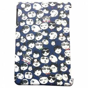 Lanvin Faces Mini iPad Case ~ Blue